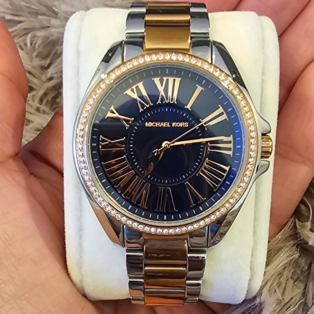 Two Tone Michael Kors watch